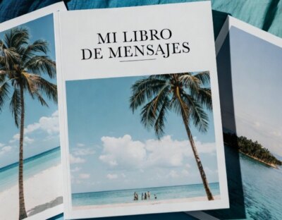 Portada con palmera
