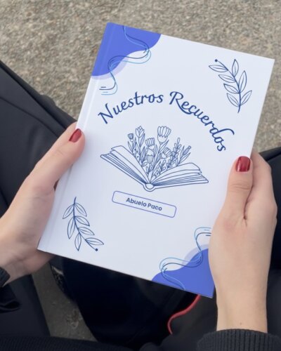Portada ilustrada Nuestros recuerdos