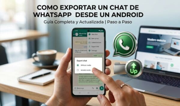 Exportar un chat de WhatsApp en Android