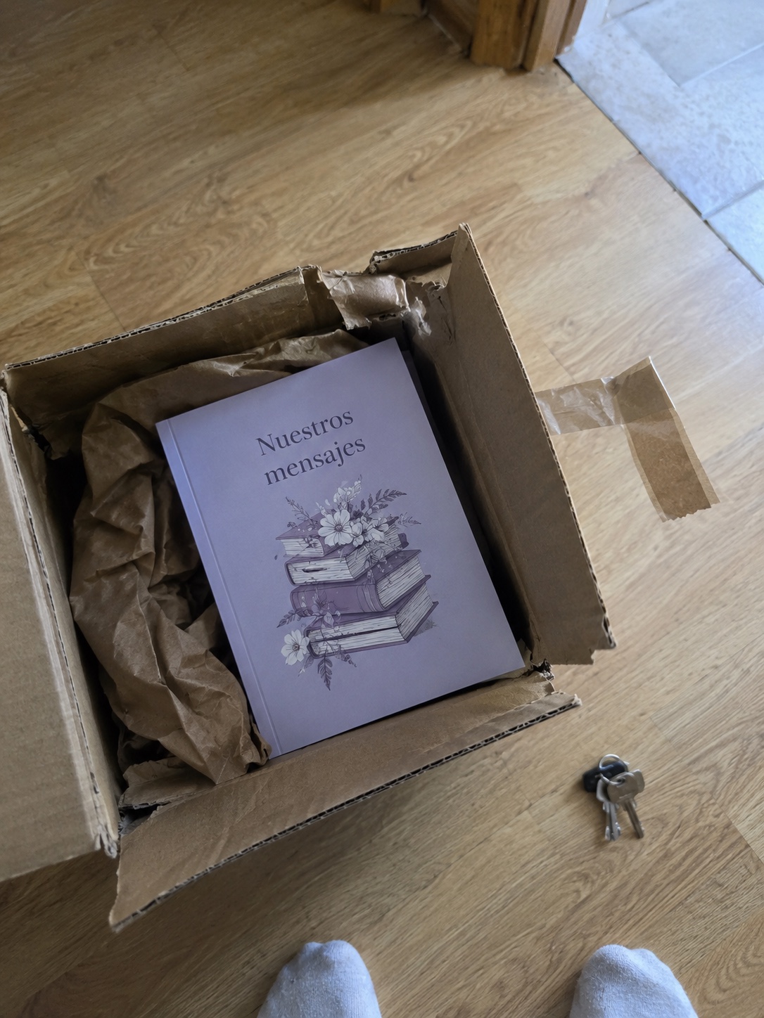 gift for boyfriend just arrived in its box