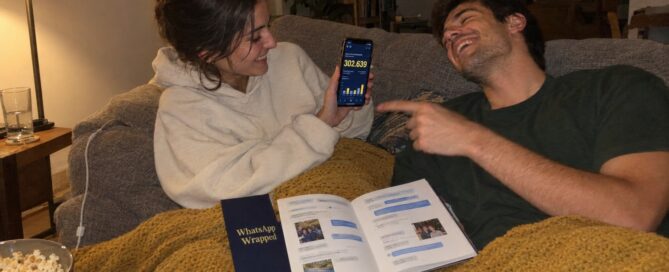 WhatsApp Wrapped: estadísticas de un chat de WhatsApp en forma de libro